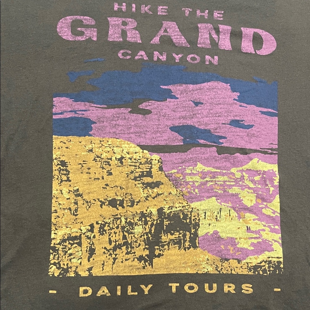 Grayson Threads grey Tee with Pink and Yellow Graphic - Picture 2 of 3